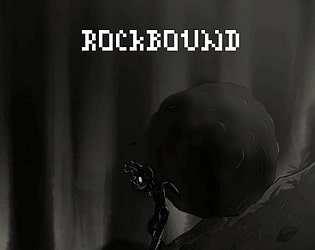 Gameplay screenshot from Rockbound jam project
